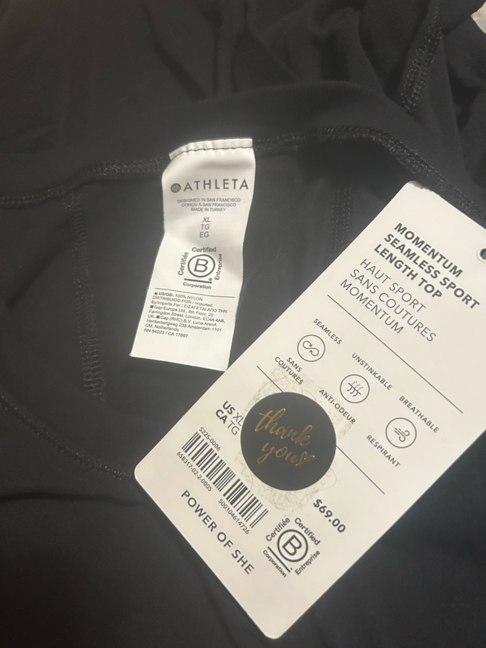 Athleta Momentum Seamless Sport Length Top - Picture 4 of 5